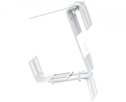 Balkonhaak voor bloembakken - Type C - Max 30 kg - Wit