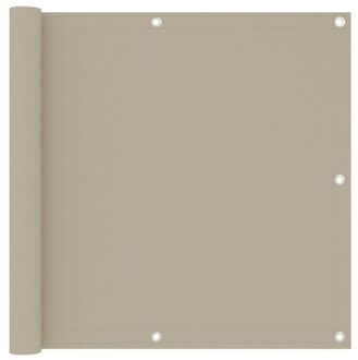Balkonscherm 90x300 cm oxford stof beige