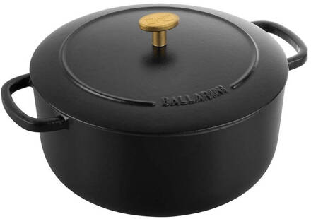 Ballarini Bellamonte braadpan rond 24cm - 4L Zwart