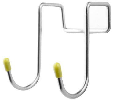 BalleenShiny Rvs Dubbele S Vorm Opslag Haak voor Badkamer Keuken Muur en Deur Organizer Accessoires T3