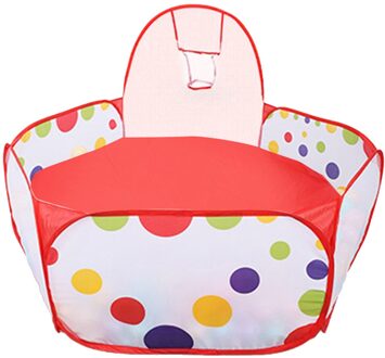 Ballenbad Pit Met Mand Kinderen Speelgoed Oceaan Bal Playhouse Baby Kinderbox Tent Outdoor Speelgoed Voor Kinderen Opvouwbare Baby 1.2M