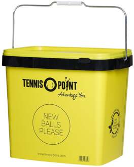 Ballenemmer Met Deksel,Vierkant-Geel - nosize