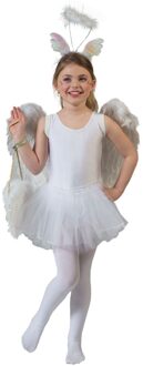 Ballerina jurk wit kind Wit - Transparant