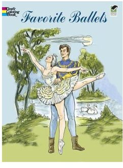 Ballet Costumes Coloring Book