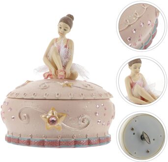 Ballet Doos Vrouw Sieraden Musical Box Meisje Aandenken Opbergdoos