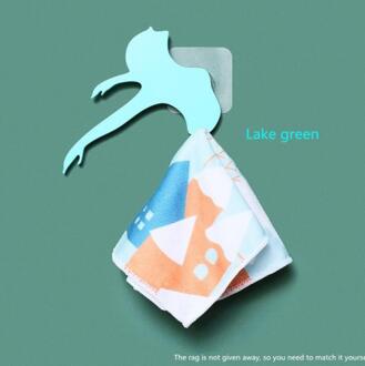 Balletdanser Haken Keuken Schoonmaakdoekje Badkamer Rag Handdoek Opslag Multifunctionele Haak Waterdichte Naadloze 02