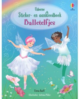 Balletelfjes - Sticker- En Aankleedboek