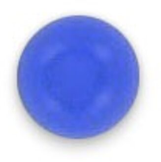 Balletje 1.6 mm acryl blauw 5 mm