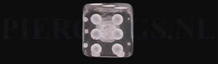 Balletje 1.6 mm acryl dobbelsteen