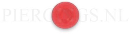 Balletje 1.6 mm acryl rood 5 mm
