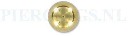 Balletje 1.6 mm goud kleur 6 mm