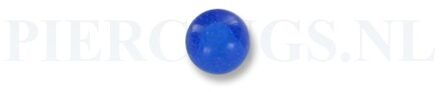 Balletje acryl 1.2 mm bruis blauw