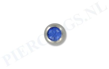 Balletje BCR 6 mm blauw