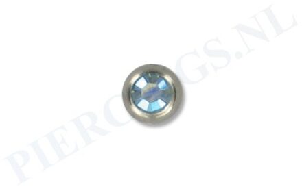 Balletje BCR 6 mm kristal AAB