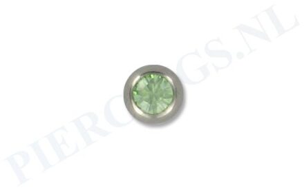 Balletje BCR 6 mm licht groen