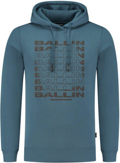 Ballin Amsterdam Hoodie Ballin Blauw - L