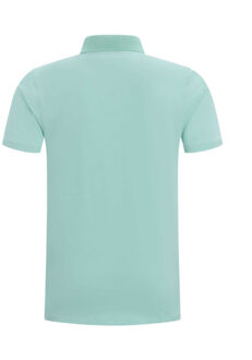 Ballin Amsterdam Polo logo dark mint Groen