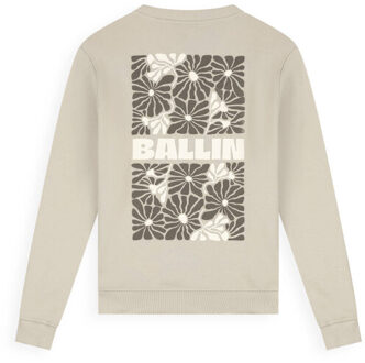 Ballin Amsterdam Sweat 26017301 floral Taupe - 176