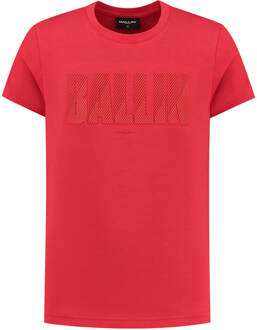 Ballin Amsterdam T-shirt 24017119 Rood - 164