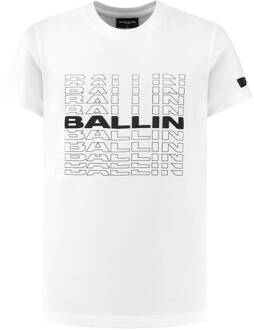 Ballin Amsterdam T-shirt 24017120 Wit - 140