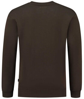 Ballin Amsterdam Trui sweater print w23 bruin - L