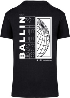 Ballin Est. 2013 Backprint world shirt Zwart - L