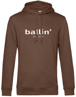 Ballin Est. 2013 Basic hoodie Bruin - XXXL