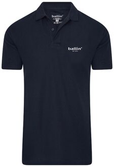 Ballin Est. 2013 Basic polo - maat L Blauw