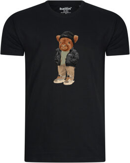 Ballin Est. 2013 Cool cow tee - maat M Zwart