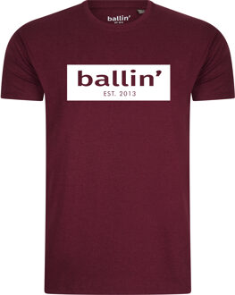 Ballin Est. 2013 Cut out logo shirt Rood