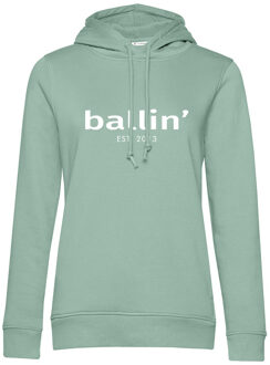 Ballin Est. 2013 dames hoodie Maat XL - Mintgroen