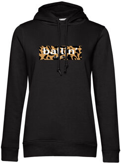 Ballin Est. 2013 - Dames Hoodies Panter Block Hoodie - Zwart - Maat M