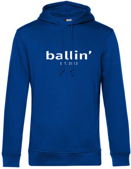 Ballin Est. 2013 Est. 2013 - Heren Hoodies Basic Hoodie - Blauw - Maat 3XL