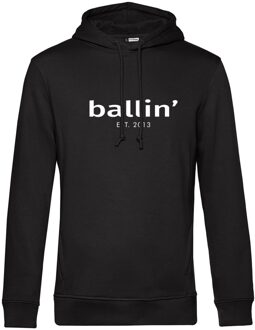 Ballin Est. 2013 Est. 2013 - Heren Hoodies Basic Hoodie - Zwart - Maat XS