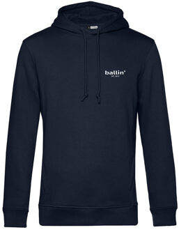 Ballin Est. 2013 Est. 2013 - Heren Hoodies Small Logo Hoodie - Blauw - Maat XL