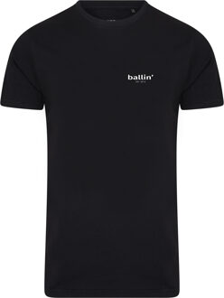 Ballin Est. 2013 Est. 2013 - Heren Tee SS Small Logo Shirt - Zwart - Maat XL