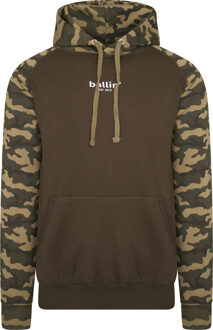 Ballin Est. 2013 - Heren Hoodies Small Logo Hood Camo - Groen - Maat S