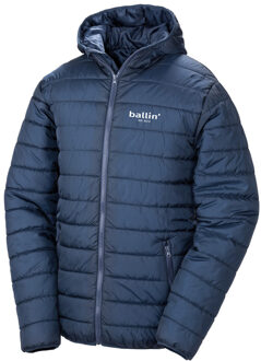 Ballin Est. 2013 - Heren Jas zomer Padded Jacket - Blauw - Maat M