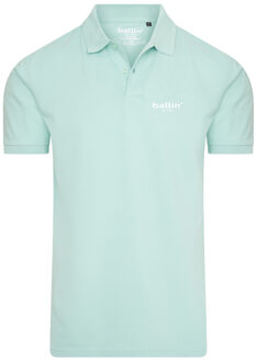 Ballin Est. 2013 - Heren Polo SS Basic Polo - Groen - Maat L