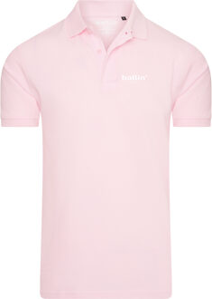 Ballin Est. 2013 - Heren Polo SS Basic Polo - Roze - Maat M