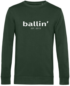 Ballin Est. 2013 - Heren Sweaters Basic Sweater - Groen - Maat XS