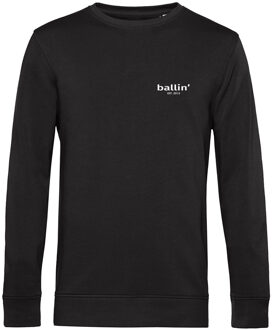 Ballin Est. 2013 - Heren Sweaters Small Logo Sweater - Zwart - Maat S