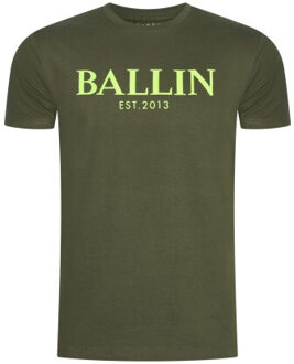 Ballin Est. 2013 Heren t-shirt - Kaki - S
