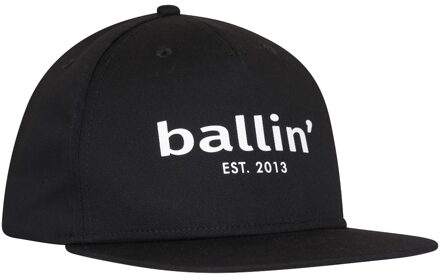 Ballin Est. 2013 Petten Snapback Cap Zwart Zwart