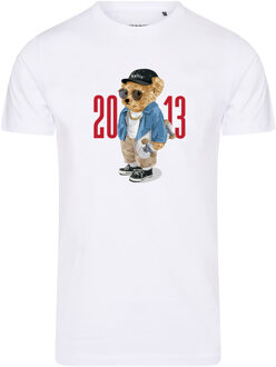 Ballin Est. 2013 Skater bear tee - maat 2XL Wit