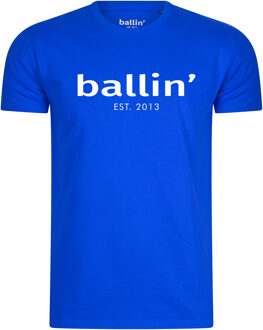 Ballin Est. 2013 Tee SS Regular Fit Shirt Blauw - maat L