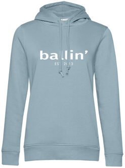 Ballin Est. 2013 Wmn hoodie Blauw - S