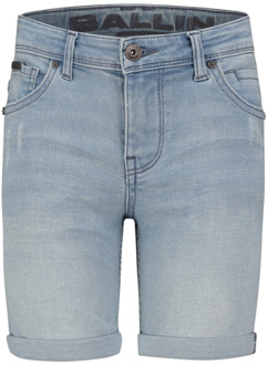 Ballin Jeans short Jaxx Skinny fit - Denim licht blauw - Maat 140