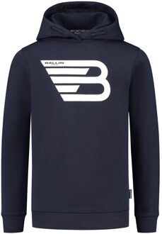 Ballin Jongens hoodie - Donker blauw - Maat 140