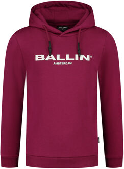Ballin Jongens hoodie - Fuchsia - Maat 128